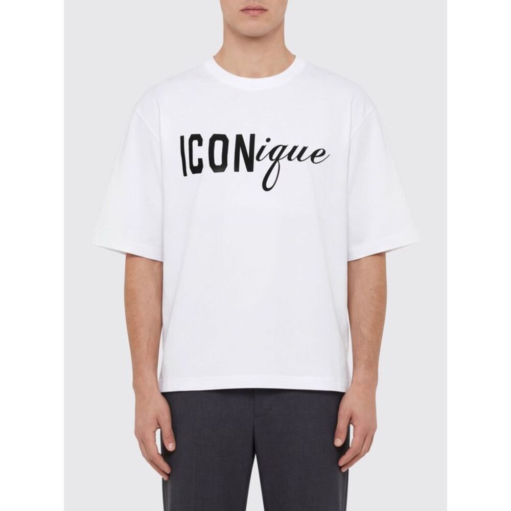 Dsquared2 Men Icon Cotton T-Shirt Dsquared2